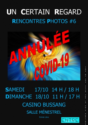 RENCONTRES PHOTOS ANNULÉE